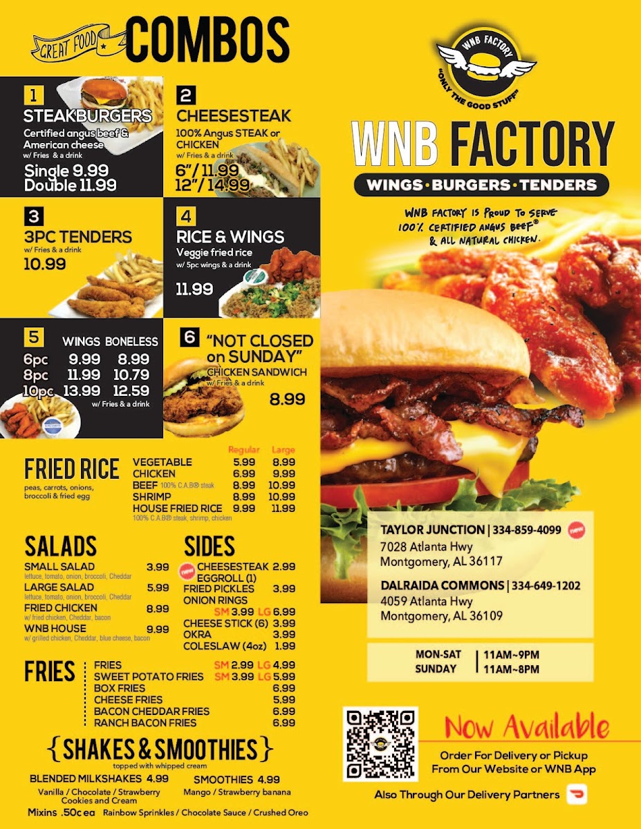 Wnb Factory - Wings & Burger Menu-2
